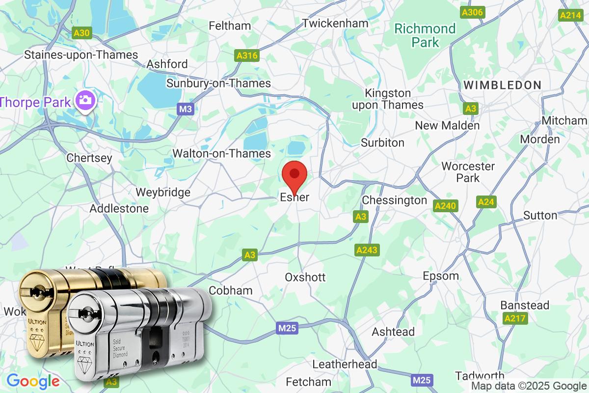 We Provide Emergency Locksmith Services Near You In Esher