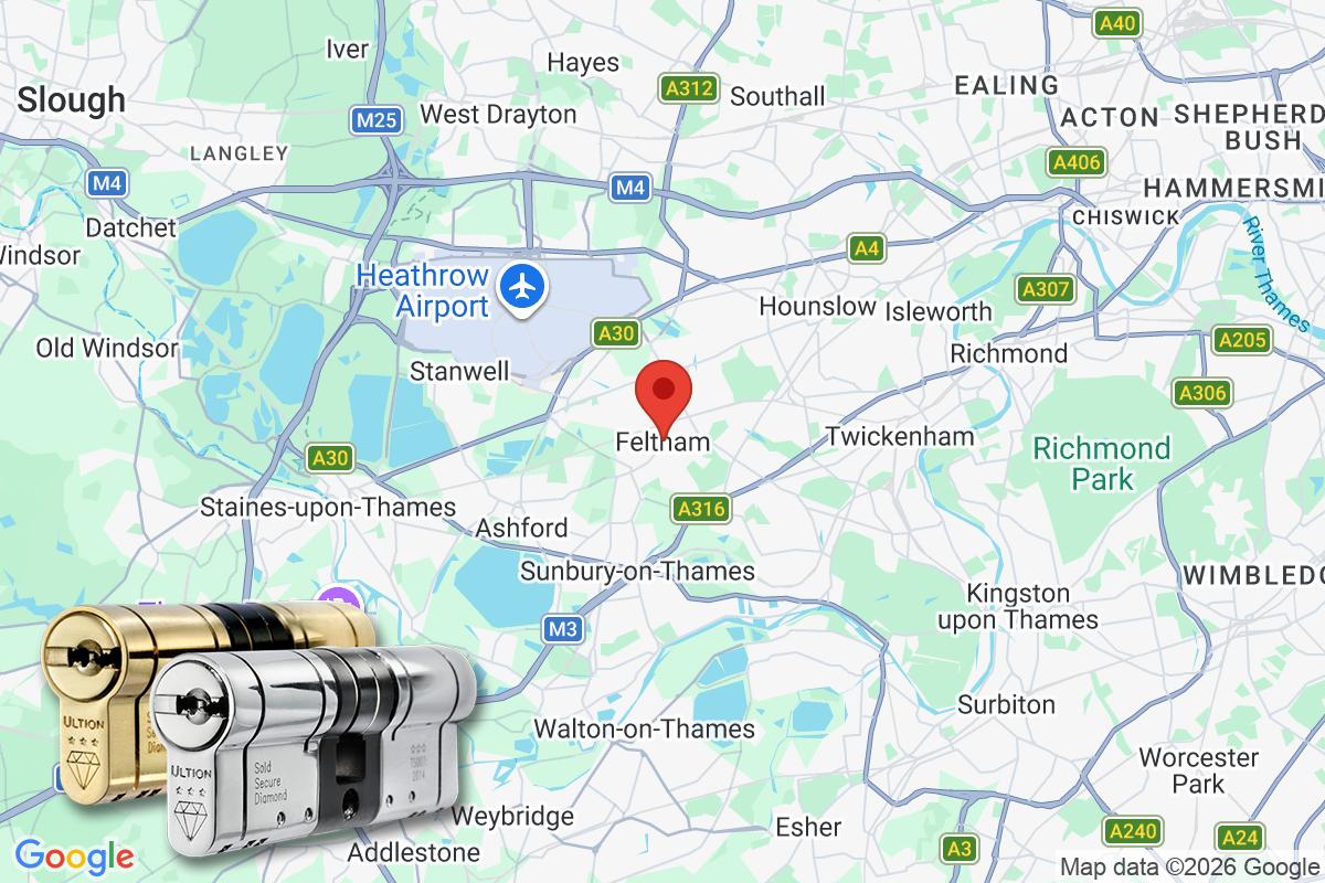 We Provide Emergency Locksmith Services Near You In Feltham