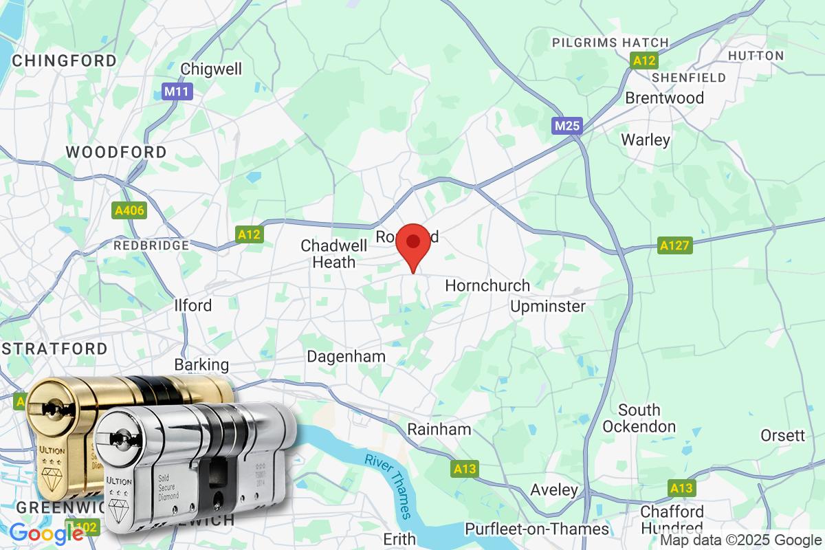 We Provide Emergency Locksmith Services Near You In Rush Green